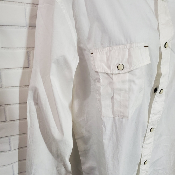 Shirt by Shirt White Button Down Dress Shirt - Picture 3 of 12